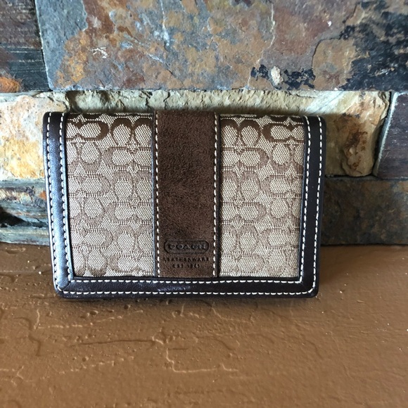 Coach Card Holder